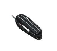 Pastillas Pickups Set 1 Uds Alnico 5 Hot Dual Rails Humbucker Pickup Bobina Única Color Negro Blanco Amarillo Para Piezas De Guitarra Eléctrica ST SQ(Black 9.0K)