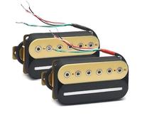 Pastillas Pickups Set Guitarra Eléctrica Humbucker Blade Tornillo Hexagonal Ajuste Pastilla De Doble Bobina Con 4 Servicios Cable División De Bobina Varios Colores(E)