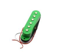Pastillas Pickups Set Pastilla De Bobina Única Para Guitarra Eléctrica Posición De Cuello/medio/puente Accesorios Para Guitarra(52mm Green)