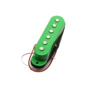 Pastillas Pickups Set Pastilla Eléctrica Pastilla De Bobina Única Cuello/posición Media/puente Pastilla De Guitarra Eléctrica Accesorios De Guitarra(50mm Green)