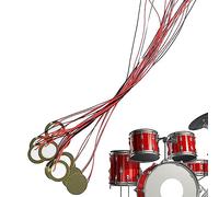 Pastillas Piezo Transductor | Pastillas piezoeléctricas para guitarra acústica, herramienta de instrumento de alta sensibilidad para kits de batería, guitarras y otros instrumentos musicales Tumotsit