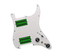 Pastillas profesionales para golpeador de guitarra Accesorio Profesional Para Principiantes Golpeador De Guitarra Eléctrica Con Bobina Única/doble HH(Green)