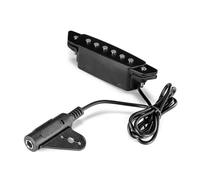 Pastillas profesionales para guitarra acústica, pastilla de seis cuerdas, no requiere agujero, accesorio de instrumento equilibrado Bk