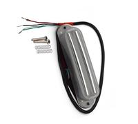 Pastillas profesionales para guitarra acústica profesional, mini bobina doble, pastilla de una sola bobina, accesorios de color 9K (transparente)