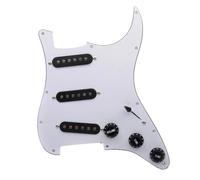 Pastillas SSS, Golpeador De Guitarra Eléctrica De 3 Capas Con 11 Agujeros Placa Raspadora Precableada Cargada Para Juego De Guitarra Eléctrica ST(9)