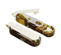 Pastillero compacto y sellado de viaje de 2 piezas | Organizador diario de medicamentos con compartimentos sellados | para viajes, trabajo, vacaciones y casa, ideal para el día y la noche