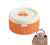 Pastillero, contenedor de medicamentos con taza de agua plegable, organizador de suplementos pequeño para mujeres, hombres, ancianos, personas mayores