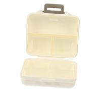 Pastillero de 7 cajas, organizador de pastillas transparente, organizador semanal de pastillas, organizadores y almacenamiento de medicamentos, mini estuche for medicamentos, organizador de múltiples