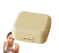 Pastillero de 7 días, Pastillero de 7 días | Pequeño estuche para medicamentos - Pastillero de viaje 7 días, pastillero organizador semanal portátil para viajes para guardar suplementos y medicamentos