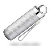 Pastillero de 7 secciones al aire libre para adultos, organizado, protege y extiende la frescura de la funda de aluminio