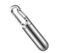 Pastillero de tamaño de bolsillo | Soporte compacto para medicamentos | Llavero pequeño para pastilleros | Llavero para medicamentos con almacenamiento discreto y acceso conveniente para actividades
