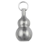 Pastillero de titanio puro, pequeño, mediano y grande, estuche de viaje para medicamentos | Llavero de calabaza resistente al agua y a la humedad | Soporte de píldoras portátil sellado para uso al