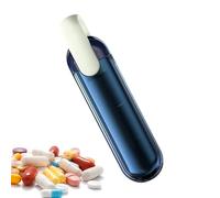 Pastillero de viaje | Organizador semanal de píldoras | Organizador de medicamentos portátil | Organizador de píldoras de 3 compartimentos | Organizador de medicamentos para uso diario