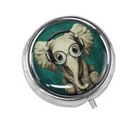 Pastillero De Viaje - Pastillero Diario Con Compartimentos,Contenedor de Suplementos para Gimnasio, Viajes de Negocios y Escapadas