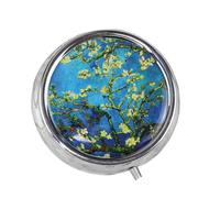 Pastillero de viaje - Portátil con compartimentos múltiples para guardar pastillas | Ideal para viajes de trabajo, escuela, universidad, hoteles, excursiones y desplazamientos en coche