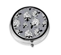 Pastillero divertido SheepMeta con 3 compartimentos, organizador portátil