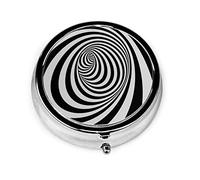 Pastillero Espiral Pastillero Para Monedero Pequeño Organizador De Pastillas Redondo De Viaje Lindo