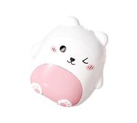 Pastillero - Estuche Portátil | Dispensador Viajero | Contenedor Medicinal De Dos Pisos Con Diseño Oso, Sin BPA, Hermético, Múltiples Compartimentos, Para Adultos, Niños, Oficina, Colegio, Gimnasio, C