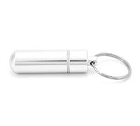 Pastillero, Llavero con Llavero de Aleación de Aluminio, Llavero para Viajes Al Aire