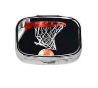 Pastillero Meta con 2 compartimentos para pintura de baloncesto, arte deportivo, organizador portátil