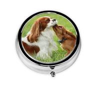 Pastillero Meta con 3 compartimentos para Cavalier King Charles Spaniel (3), organizador portátil