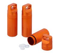 Pastillero organizador de medicamentos ligero 3 unidades pastillero de viaje