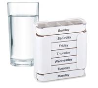 Pastillero Organizador Portátil Organizador Portátil Semanal De Pastillas 4
