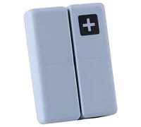 Pastillero, organizador semanal de píldoras de 7 días, soporte plegable para píldoras, organizador portátil de pastillas, organizador de píldoras plegable magnético, caja de medicamentos para