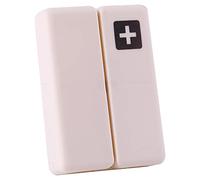 Pastillero, organizador semanal de píldoras de 7 días, soporte plegable para píldoras, organizador portátil de pastillas, organizador de píldoras plegable magnético, caja de medicamentos para