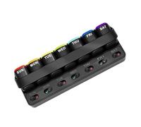 Pastillero, organizador semanal de suplementos, contenedor diario para uso en viajes, niños, hombres, mujeres, escuela, trabajo, interior y exterior, bolsa de aceite de pescado y organización compacta