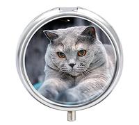 Pastillero para gatos con 2 compartimentos