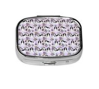 Pastillero, pastillero organizador de medicinas, pastillero de viaje, organizador de pastillas, soporte para pastillas,El rey caballero Carlos