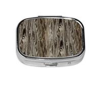 Pastillero, pastillero organizador de medicinas, pastillero de viaje, organizador de pastillas, soporte para pastillas,Estilo de madera flotante.