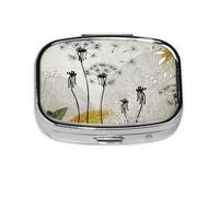 Pastillero, pastillero organizador de medicinas, pastillero de viaje, organizador de pastillas, soporte para pastillas,pequeño diente de león