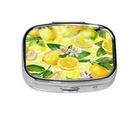 Pastillero, pastillero organizador de medicinas, pastillero de viaje, organizador de pastillas, soporte para pastillas,flor de limon