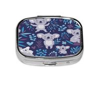 Pastillero, pastillero organizador de medicinas, pastillero de viaje, organizador de pastillas, soporte para pastillas,Lindos Osos Koala Animales precios