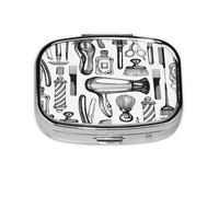 Pastillero, pastillero organizador de medicinas, pastillero de viaje, organizador de pastillas, soporte para pastillas,Iconos de barbería