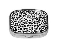 Pastillero, pastillero organizador de medicinas, pastillero de viaje, organizador de pastillas, soporte para pastillas,Animales con estampado de leopardo Las artes