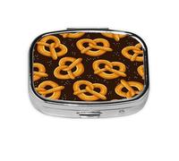 Pastillero, pastillero organizador de medicinas, pastillero de viaje, organizador de pastillas, soporte para pastillas,pretzels de dibujos animados