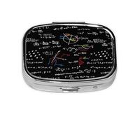 Pastillero, pastillero organizador de medicinas, pastillero de viaje, organizador de pastillas, soporte para pastillas,Patrón matemático