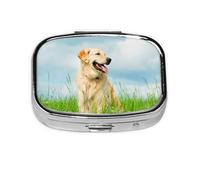 Pastillero, pastillero organizador de medicinas, pastillero de viaje, organizador de pastillas, soporte para pastillas,Lindo perro labrador impreso