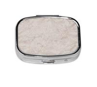 Pastillero, pastillero organizador de medicinas, pastillero de viaje, organizador de pastillas, soporte para pastillas,Mármol de oro rosa impreso.