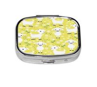 Pastillero, pastillero organizador de medicinas, pastillero de viaje, organizador de pastillas, soporte para pastillas,Flor de cabritos