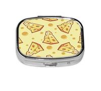 Pastillero, pastillero organizador de medicinas, pastillero de viaje, organizador de pastillas, soporte para pastillas,comida de queso