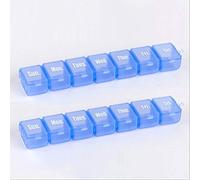 Pastillero Pequeña caja de la píldora de la madrugada de medianoche mini píldora píldoras portátil caja de embalaje Organizador Organizador de Medicamentos (Color : D)