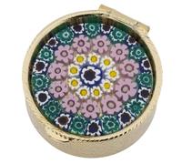 Pastillero pequeño Murano Millefiori - Redondo