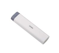 Pastillero pequeño para viajes, pastillero para vitaminas, medicamentos, píldoras, buen rendimiento de sellado, conservación de propiedades medicinales, 7 cuadrículas grises