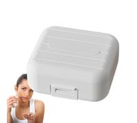 Pastillero - Planificador semanal de píldoras - Organizador semanal de píldoras, pastillero de viaje portátil para 7 días, contenedor para pastillas diarias con 7 compartimentos