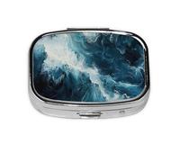 Pastillero portátil con impresión Within The Tides para bolso, bolsillo, regalos de viaje