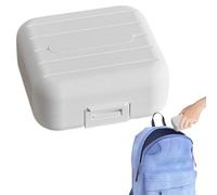 Pastillero Portátil, Organizador De Pastillas De 7 Días, Almacenamiento Semanal De Pastillas, Pastillero De Viaje De 2 Piezas, Pastillero Con Compartimento A Presión, Caja De Almacenamiento De